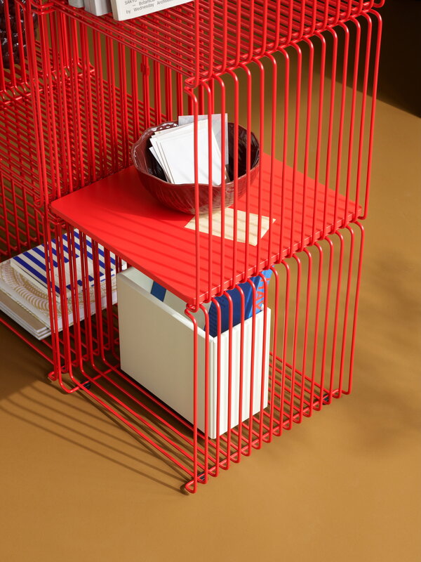 Montana Furniture Panton Wire Single moduuli, syvyys 34,8 cm, 145 Rosehip, näkymä 3