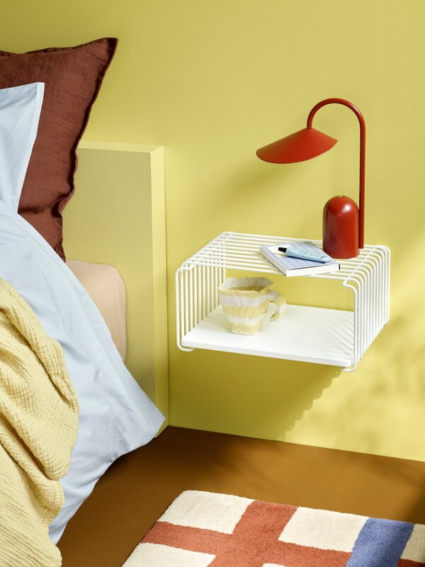 Montana Furniture Panton Wire Half Height module, depth 25,7 cm, 38 Snow, decoration image