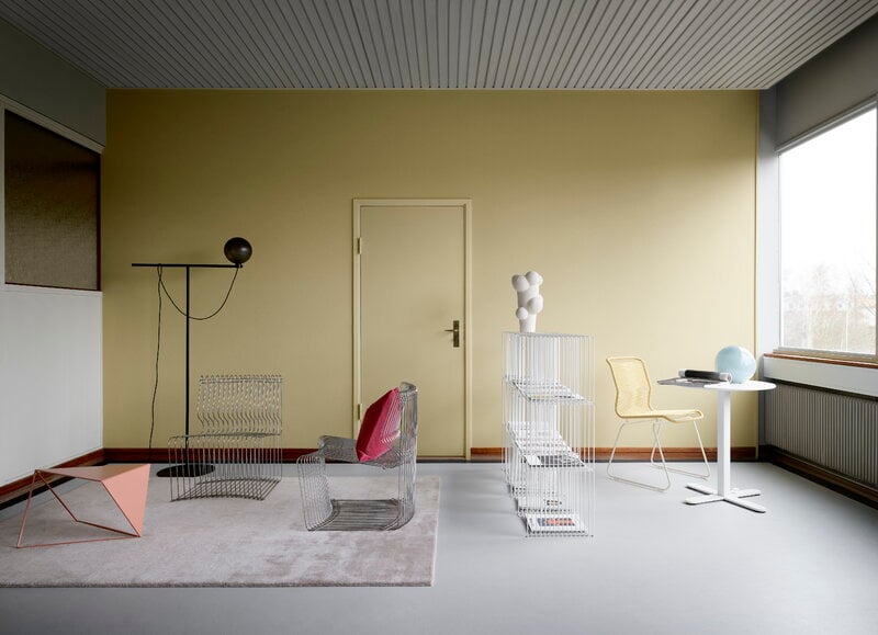 Montana Furniture Panton Wire Single moduuli, syvyys 34,8 cm, 43 Chrome, sisustuskuva