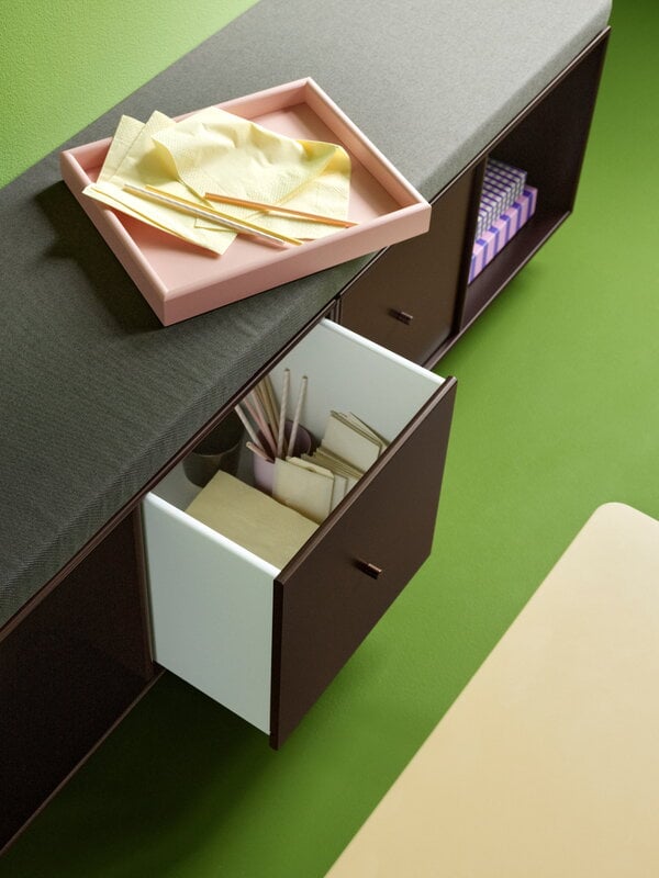 Montana Furniture Vassoio Arrange, set di 3, masala - ambra - rubino, vista 2