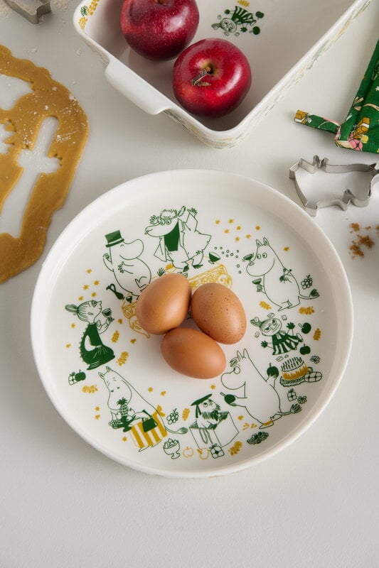 Moomin Arabia Moomin pie dish, 28 cm, Gift of Love, view 5