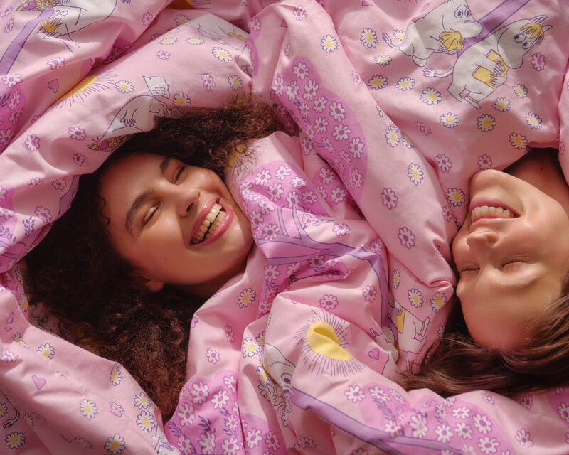Moomin Arabia Moomin bedset, 150 x 210 cm, Sweethearts, decoration image