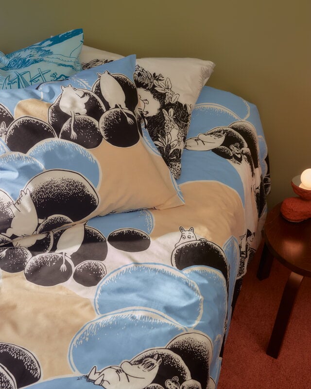 Moomin Arabia Moomin pillowcase, Pebbles, decoration image
