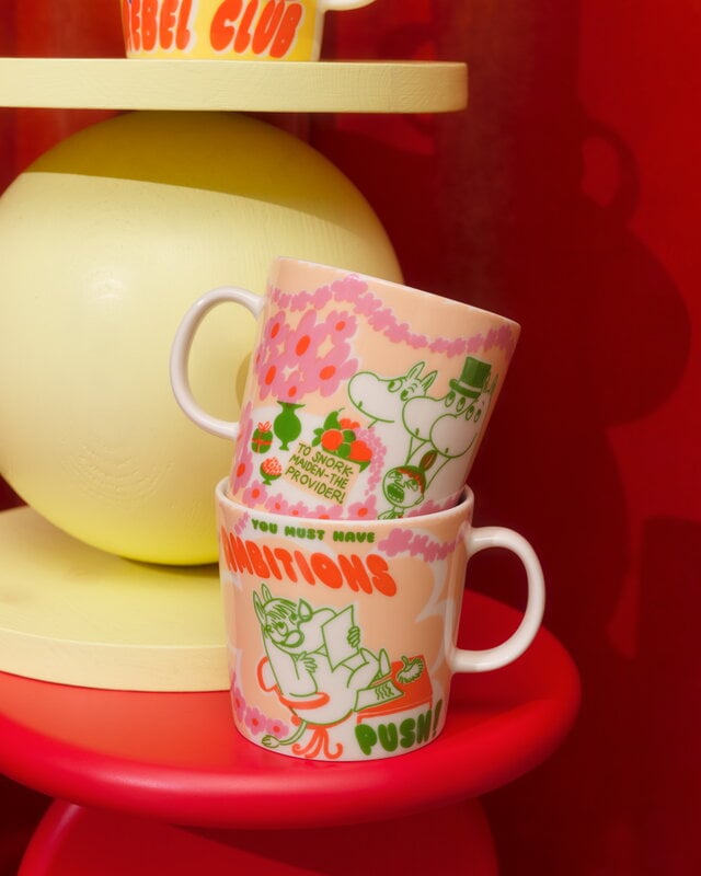 Moomin Arabia Rebel Club Moomin mug, 0,4 L, Boss Lady, view 4