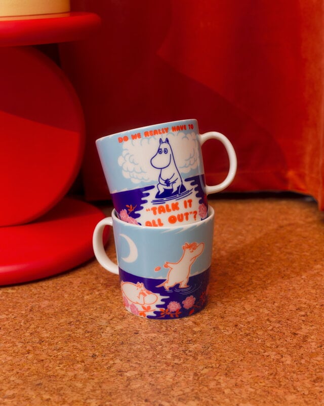 Moomin Arabia Rebel Club Moomin mug, 0,4 L, Talk it all Out, view 4