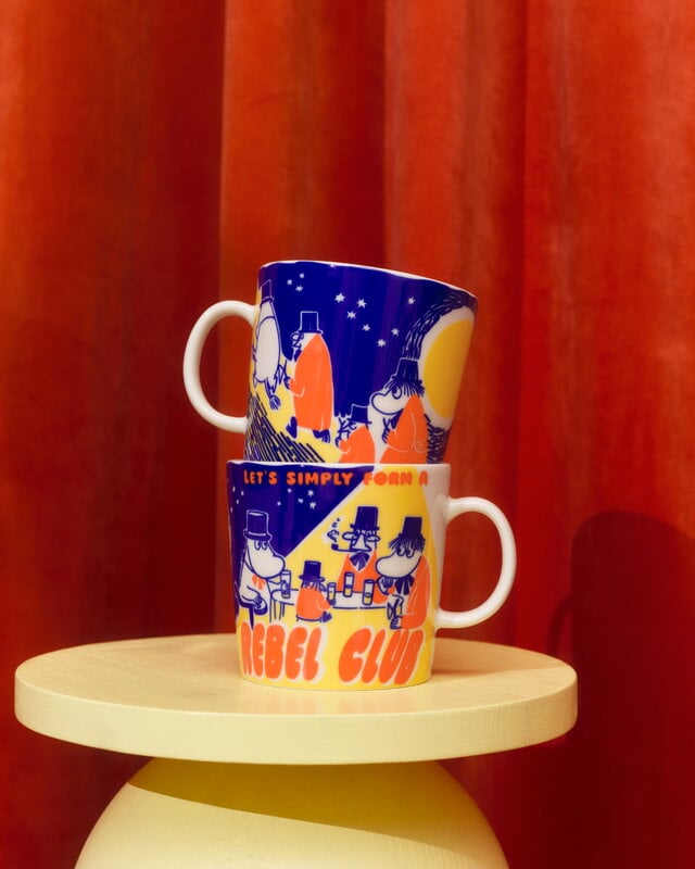 Moomin Arabia Rebel Club Moomin mug, 0,4 L, Rebel Club, view 4