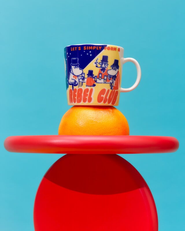 Moomin Arabia Rebel Club Moomin mug, 0,4 L, Rebel Club, view 2
