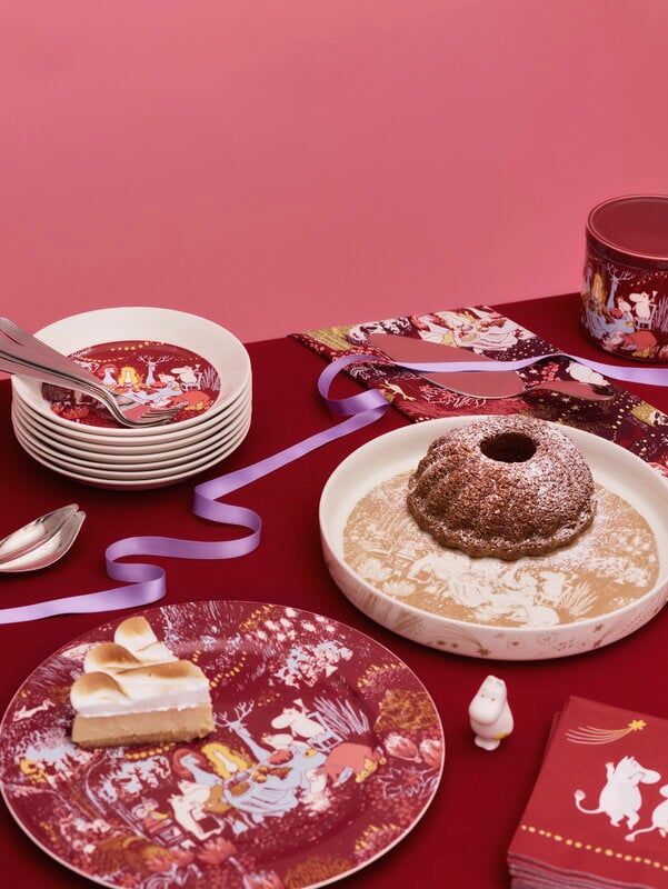Moomin Arabia Moomin plate, Festive Moments | Finnish Design Shop