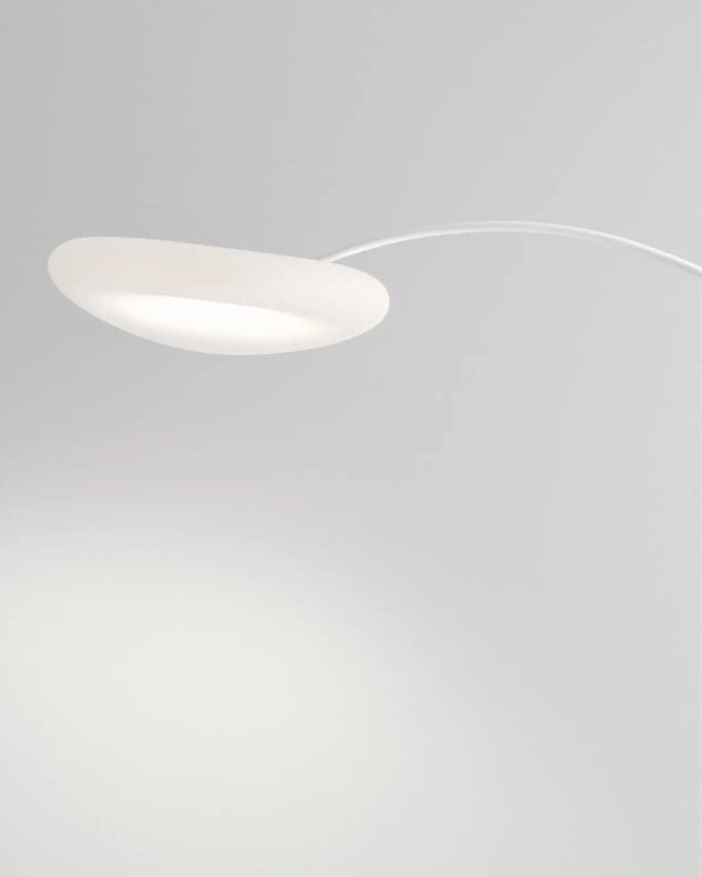 Stilnovo Mr. Magoo floor lamp, 2800K, dimmable, white, decoration image