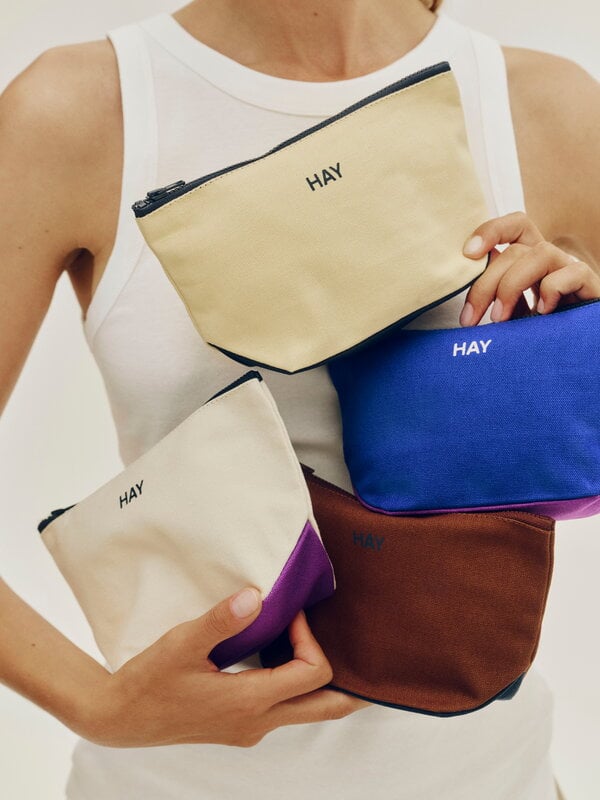HAY Multi pouch, pequeño, amarillo multi, imagen de decoración
