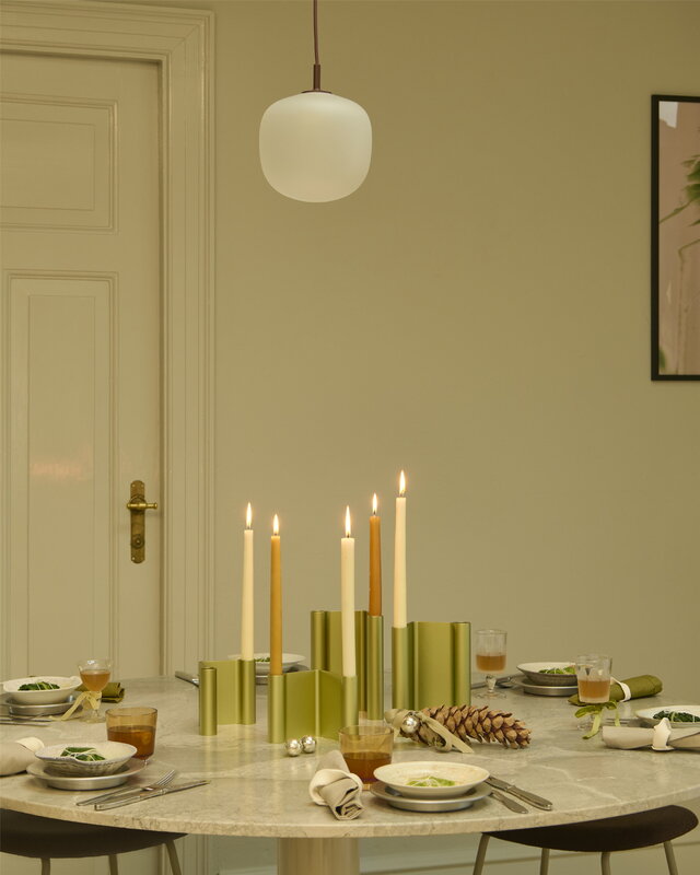 Muuto Bougeoir Pair, 11 cm, vert, image décorative