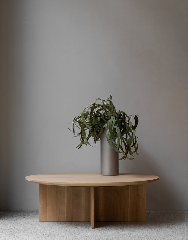 Karimoku Case N-ST02 table basse, 100 x 100 cm, chêne laqué, image décorative