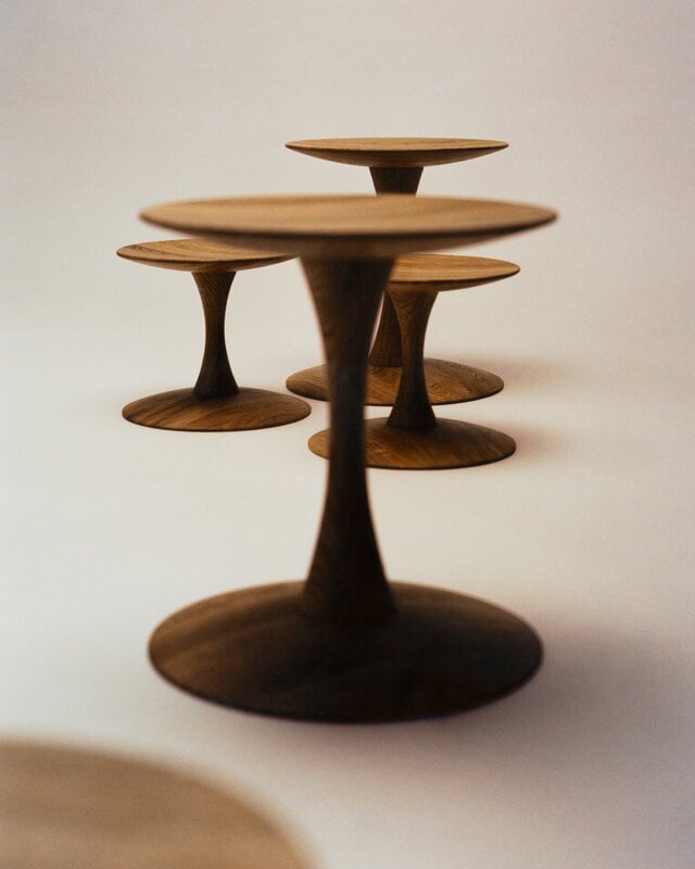Fredericia ND102 Trisse stool, oiled oak | Finnish Design Shop