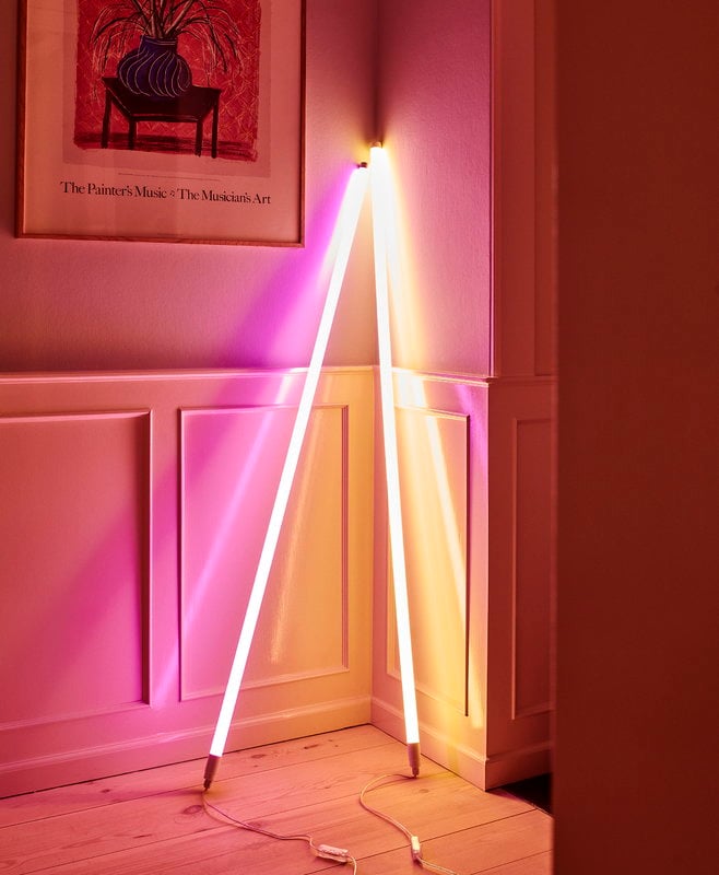 HAY Neon Tube LED, 150 cm, pink