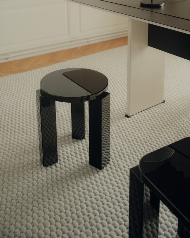New Works Sgabello Atlas, rotondo, espresso, vista 7