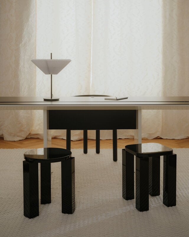 New Works Sgabello Atlas, espresso, vista 2