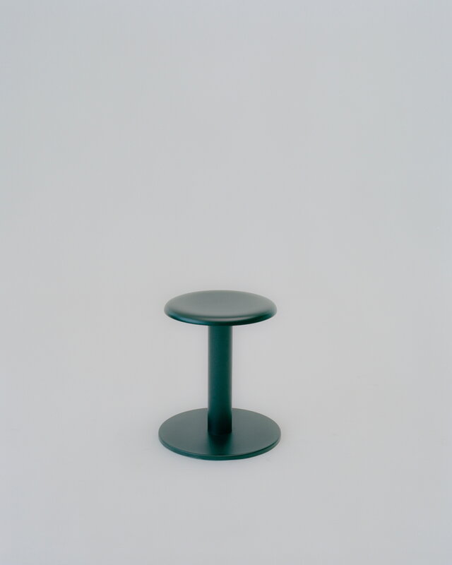 New Works Coupe stool, black, view 3
