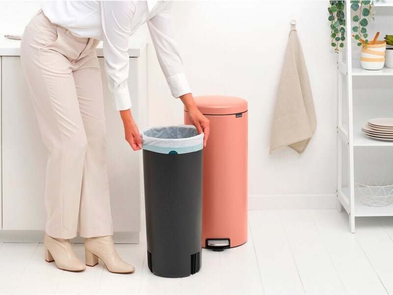 Brabantia cestino a pedale newIcon, 30 L, rame caldo, immagine decorativa