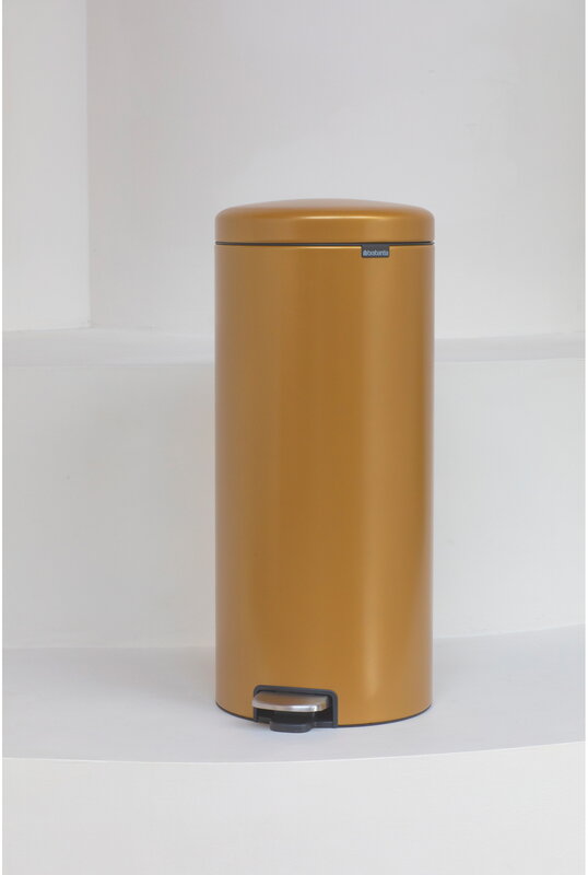 Brabantia newIcon pedal bin, 30 L, warm gold, decoration image