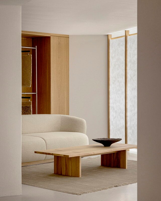 Karimoku Case NF-CT01 table basse, 60 x 150 cm, chêne laqué, image décorative