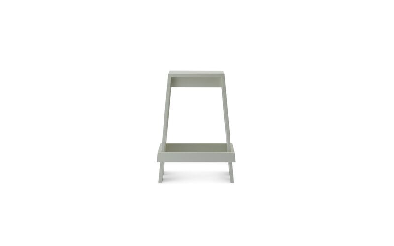 Normann Copenhagen Let barstool, 65 cm, light grey, decoration image