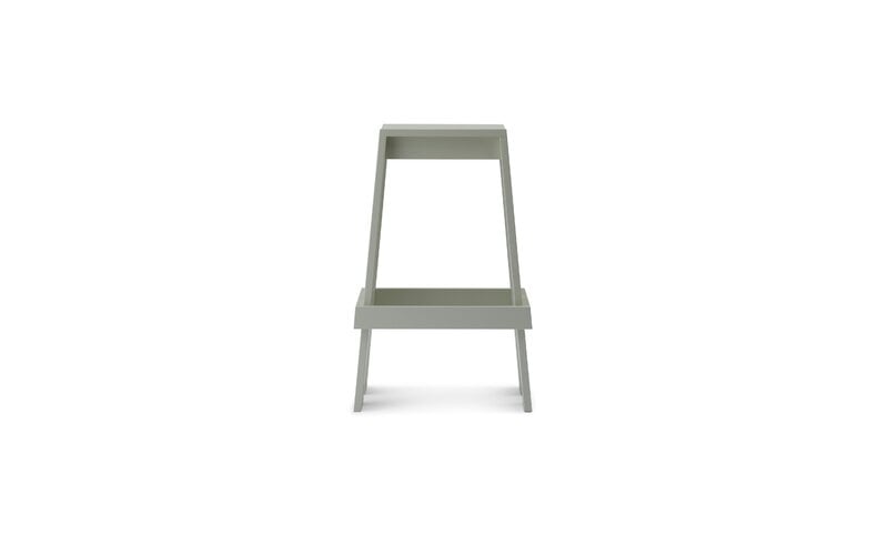 Normann Copenhagen Let barstool, 75 cm, light grey, decoration image