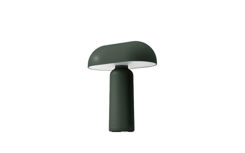 Normann Copenhagen Porta portable table lamp, green, decoration image
