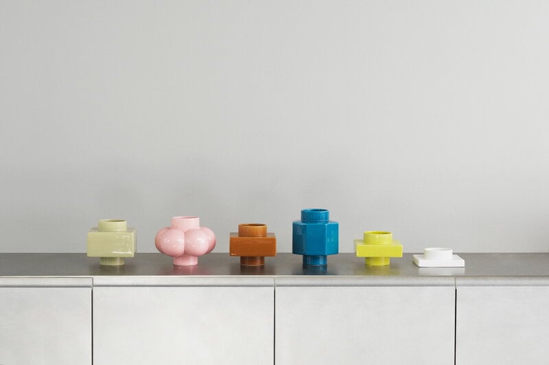 Normann Copenhagen Deko Object H5 Hexagon, petroolin sininen, näkymä 4