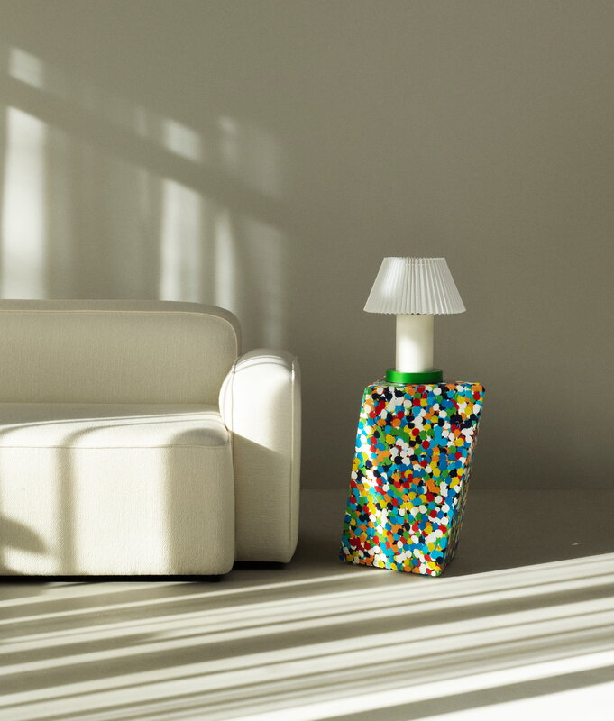Normann Copenhagen Delta Proust side table, multicolour, decoration image