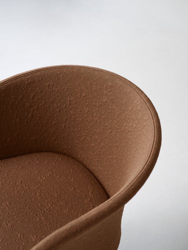 Normann Copenhagen Knit armchair, brandy, decoration image