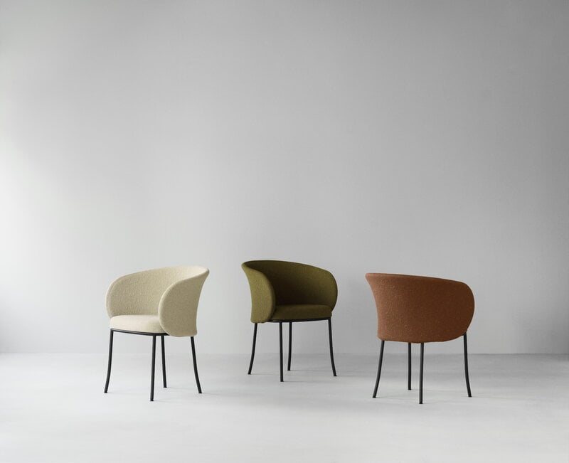 Normann Copenhagen Knit armchair, olive, decoration image