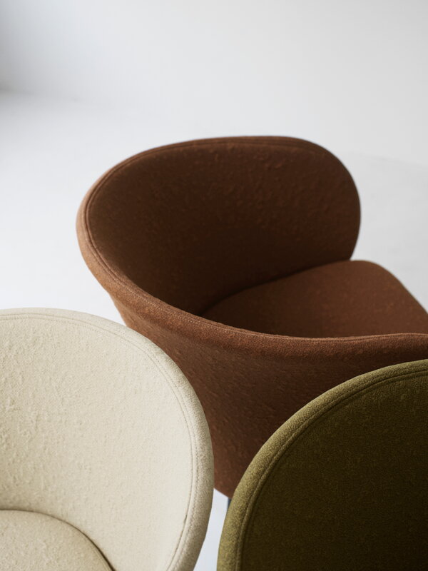 Normann Copenhagen Knit armchair, olive, decoration image