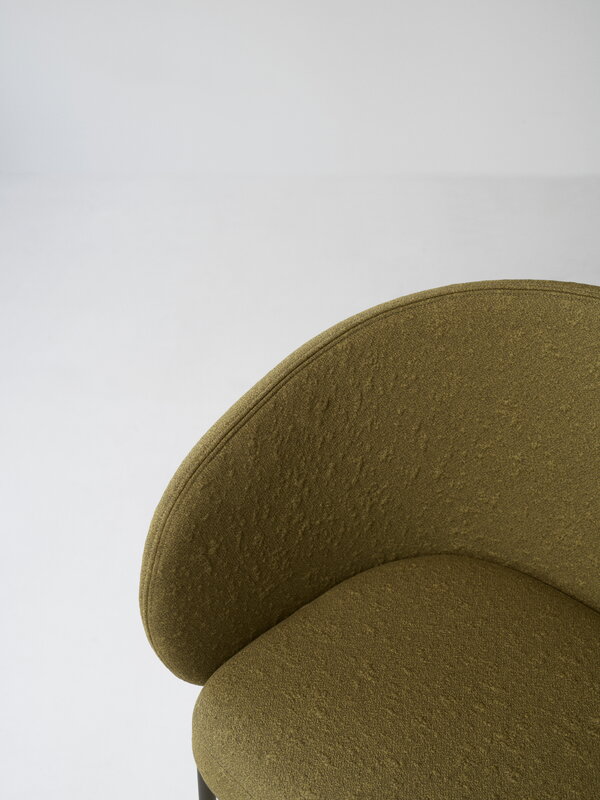 Normann Copenhagen Knit armchair, olive, decoration image