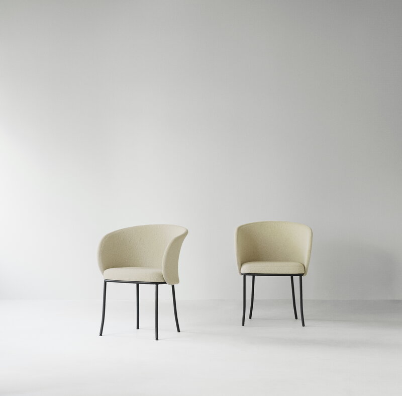 Normann Copenhagen Knit armchair, sand, decoration image