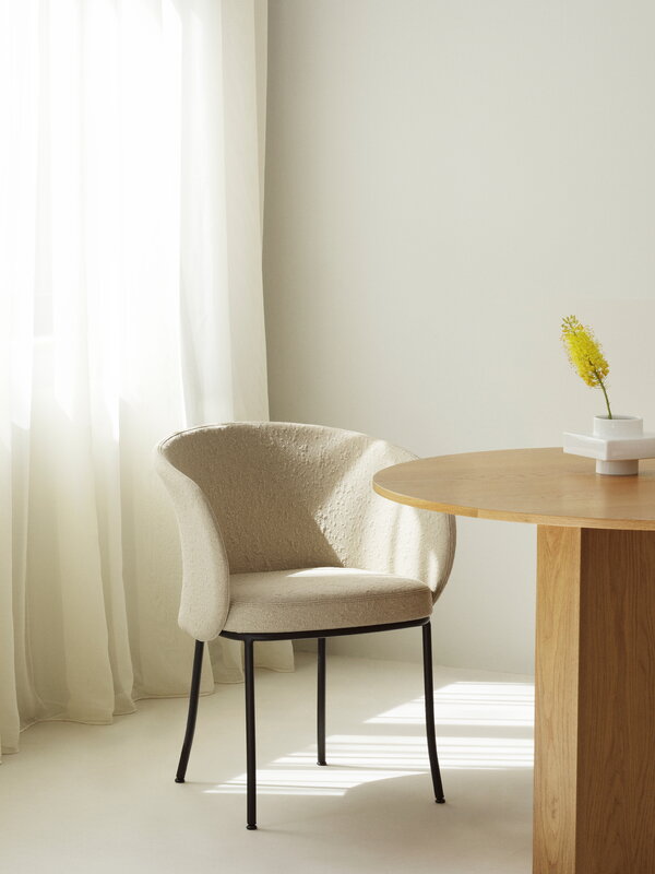 Normann Copenhagen Knit armchair, sand, decoration image