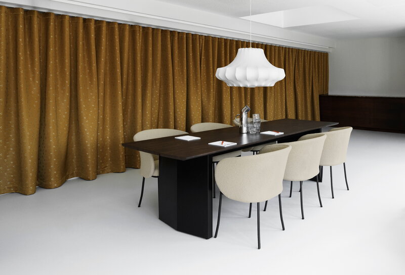 Normann Copenhagen Knit armchair, sand, decoration image