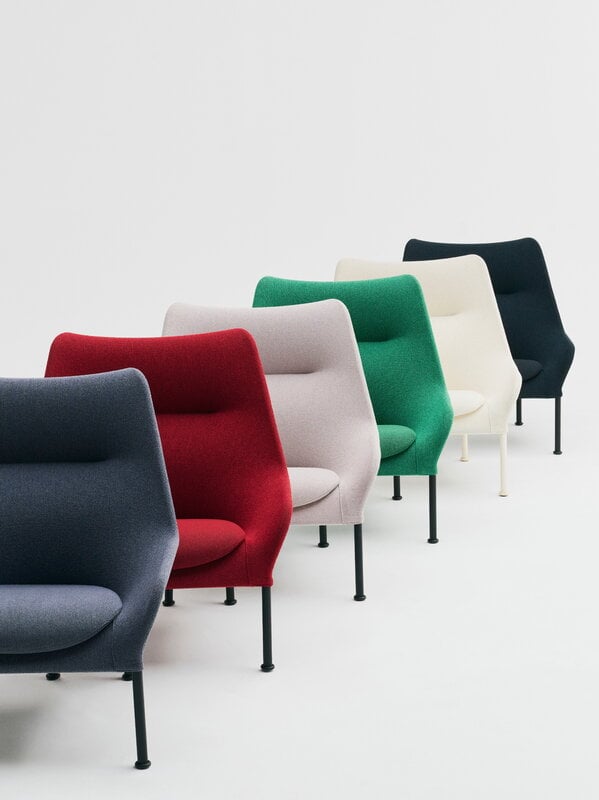 HAY Fauteuil O2, noir - lift noir, image décorative