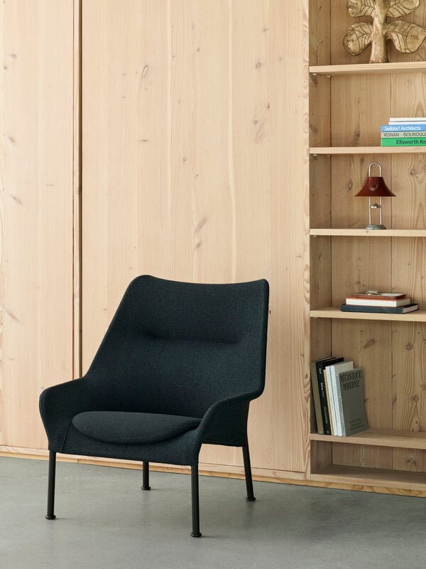 HAY Fauteuil O2, noir - lift noir, image décorative