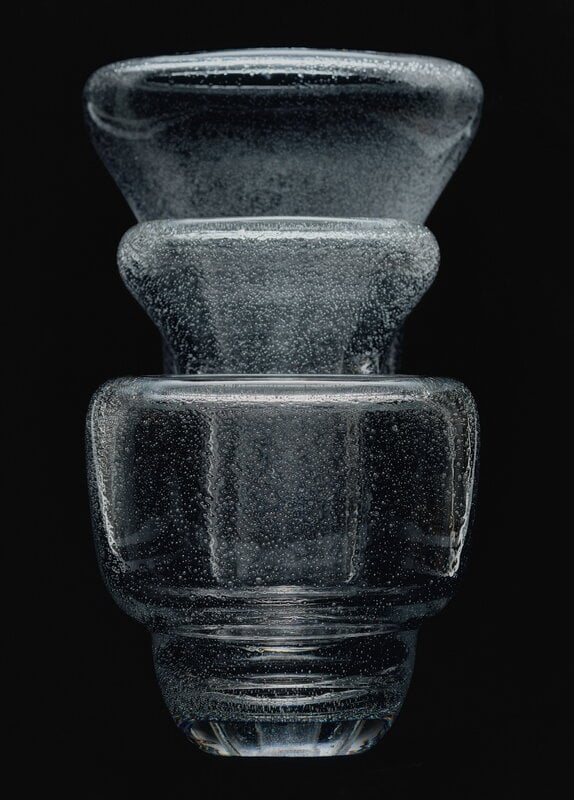Fredericia Conical vase, 40 cm, clear, decoration image