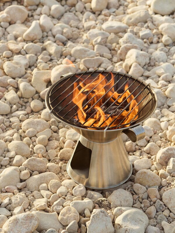 HAY Outdoor Market BBQ Grill, Edelstahl, dekorationsbild