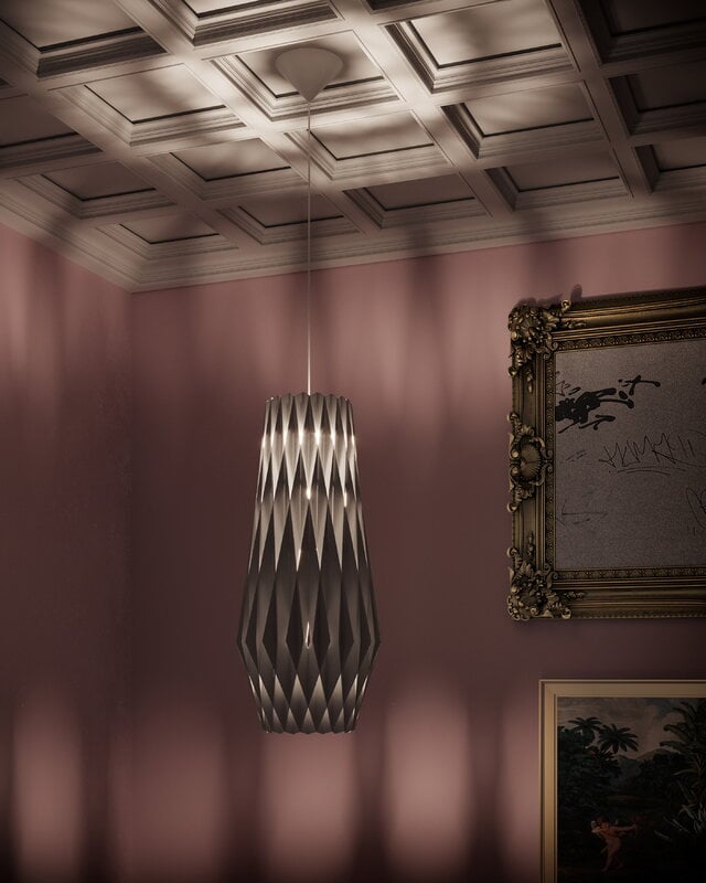 Pilke Lights Lampada a sospensione Pilke Signature 30/70, bianco, immagine decorativa