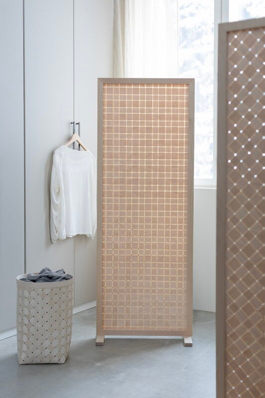 Verso Design Paikka room divider 1, horizontal braid, view 2