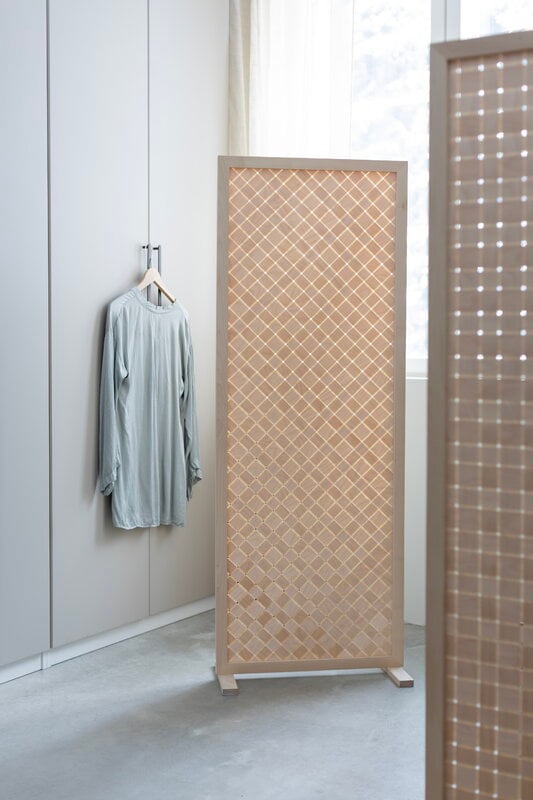 Verso Design Paikka room divider 1, diagonal braid, view 2