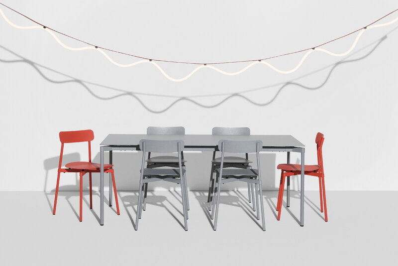 Petite Friture Spline pendant light, brown - orange, decoration image