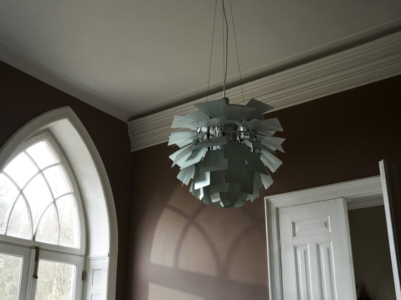 Louis Poulsen PH Artichoke, 600 mm, vert poussière - chrome, image décorative