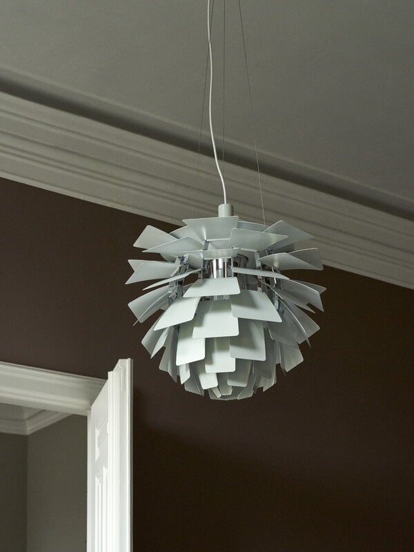 Louis Poulsen PH Artichoke, 480 mm, vert poussière - chrome, image décorative