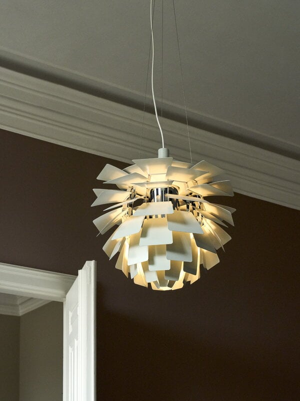 Louis Poulsen PH Artichoke, 480 mm, soft white - brass, decoration image