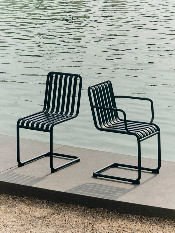 HAY Palissade Cantilever fauteuil, anthracite, image décorative