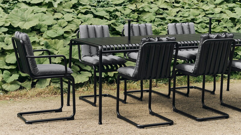 HAY Palissade Cantilever chair, anthracite | Finnish Design Shop