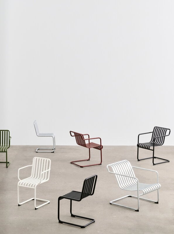 HAY Palissade Cantilever fauteuil, anthracite, image décorative